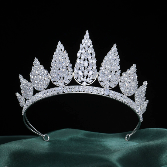 Crown Headdress Birthday Headdress Main Wedding Dress Accessories Simple Wedding Hair Accessories