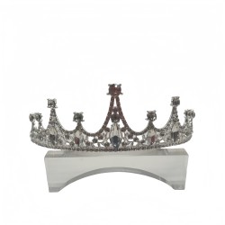 Crown Tiara High-End Rhinestone Fashion Queen Headband Crown