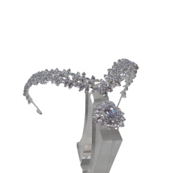 Bridal Crown Full Diamond Headband Headdress Wedding Dress Crown Jewelry Accessories