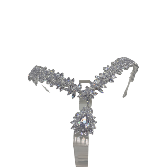 Bridal Crown Full Diamond Headband Headdress Wedding Dress Crown Jewelry Accessories